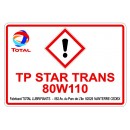 Autocollant TP Star trans 80w110